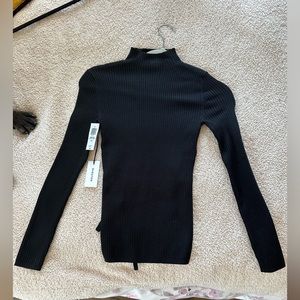 Aritzia Barton Sculpt Knit Top with Open Back